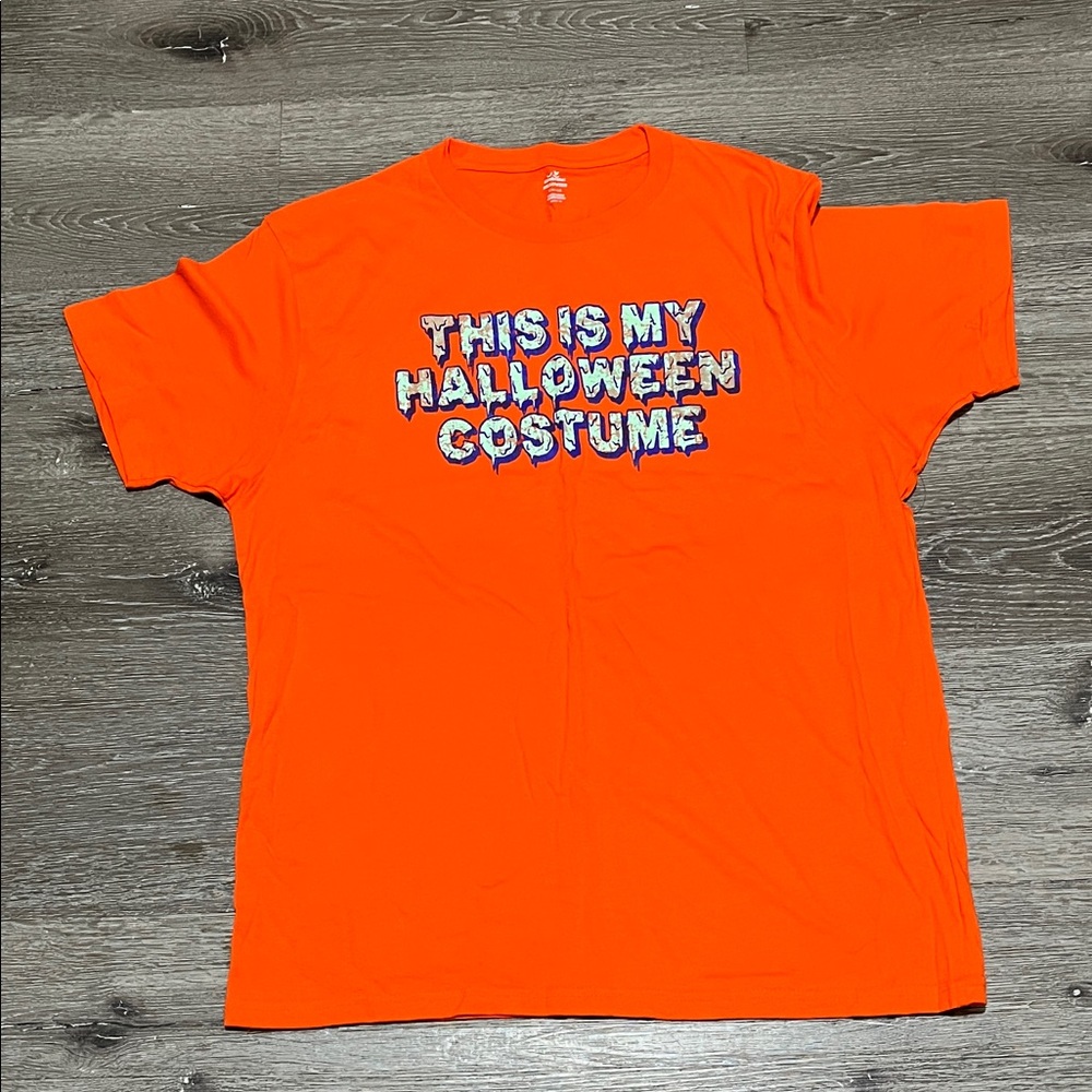 Kids Halloween Costume T-Shirt - Bright Orange